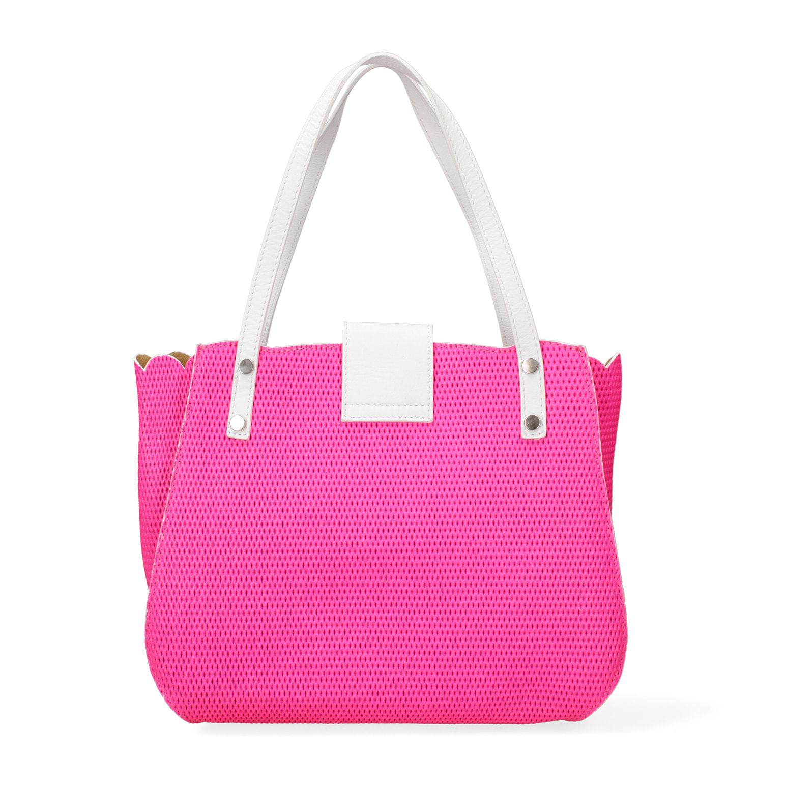 Borsa a spalla da donna - Modello Palermo - Vera pelle - 32.0 x 26.0 x 13.0 cm