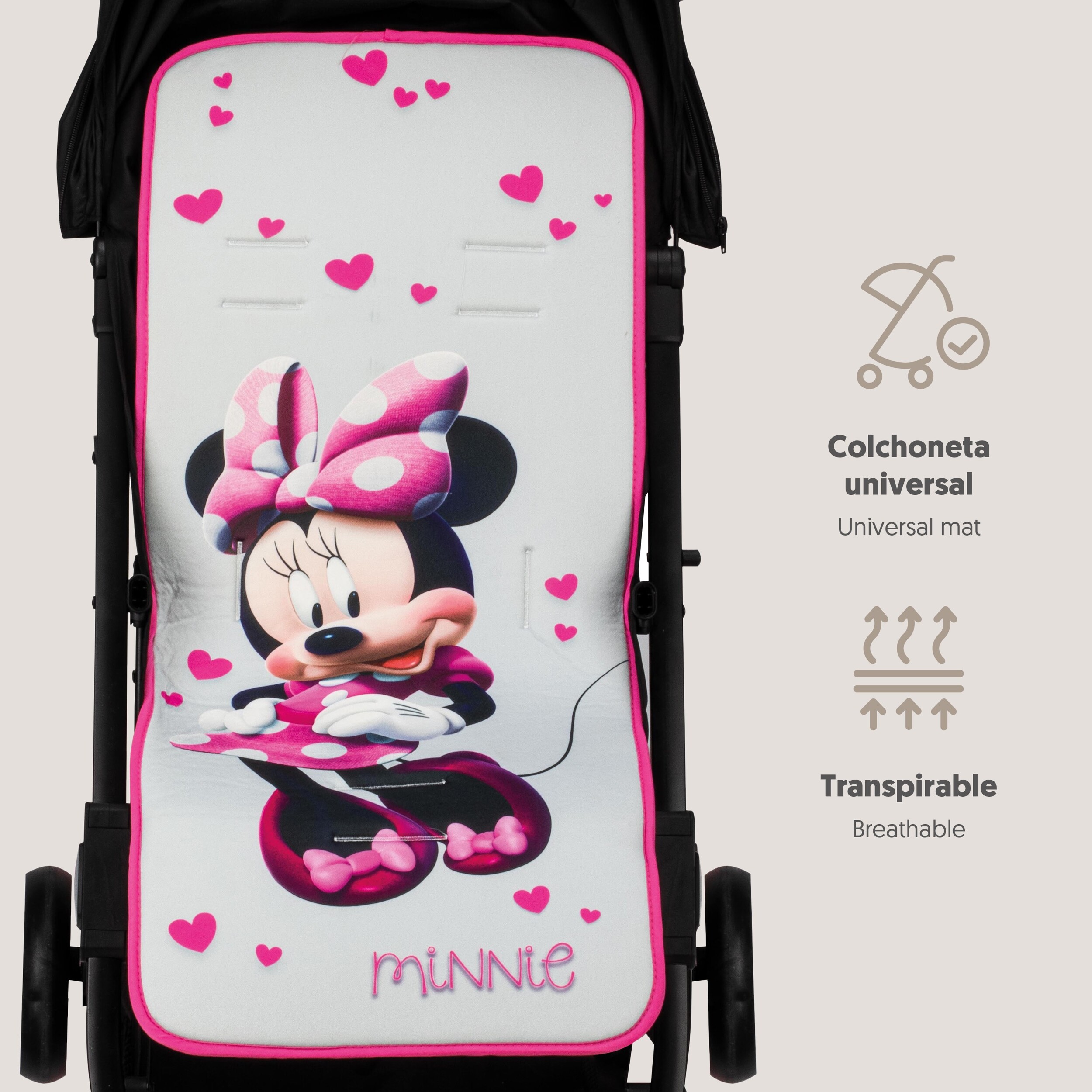 Colchoneta Universal Minnie Blossons