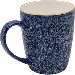Mugs Gioia bleus set de 4 Kare Design