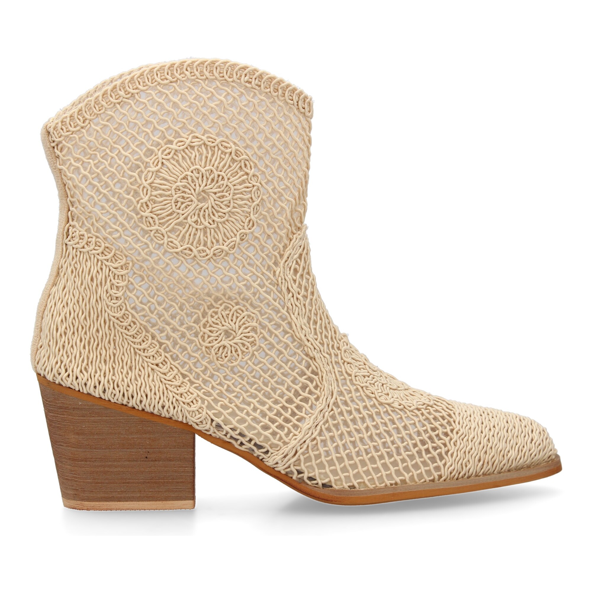 Botines de tacón cubano para mujer, comodos sin cierre, elegantes.