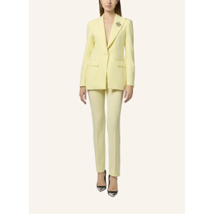 PHILIPP PLEIN Wool Fitted Single-Breasted Blazer
