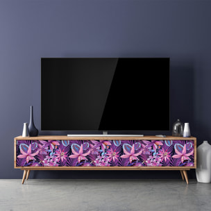 Sticker meuble tropical gyoza 40 x 60 cm
