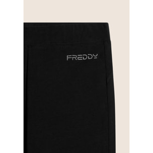 Leggings Aderenti con Fondo a Zampa e Vita Regular