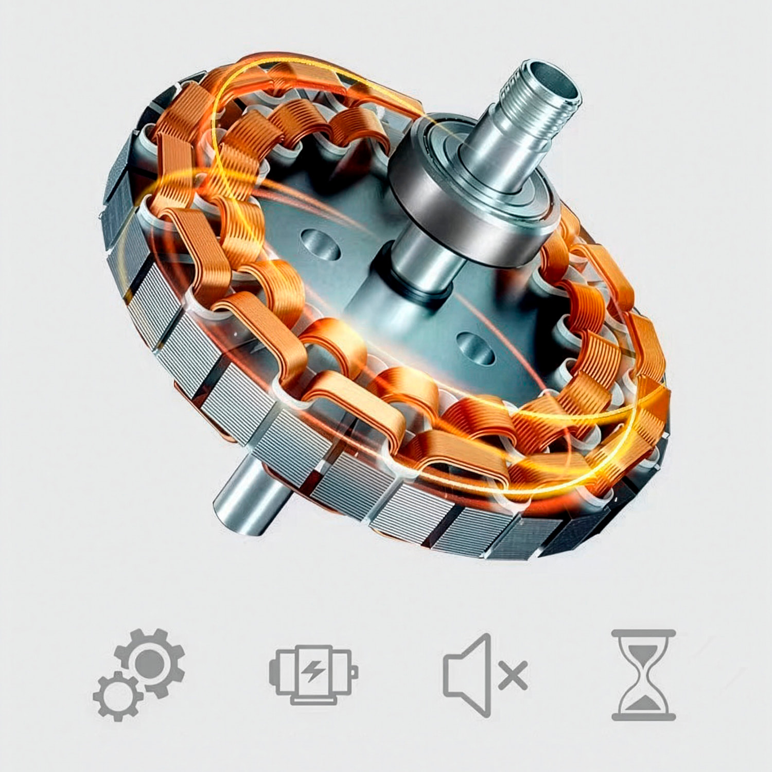 Ventilador de techo FS-HX-R420 de 42 cm. Adaptador E27, 3 velocidades y luz LED regulable de 12 W. Incluye mando a distancia.