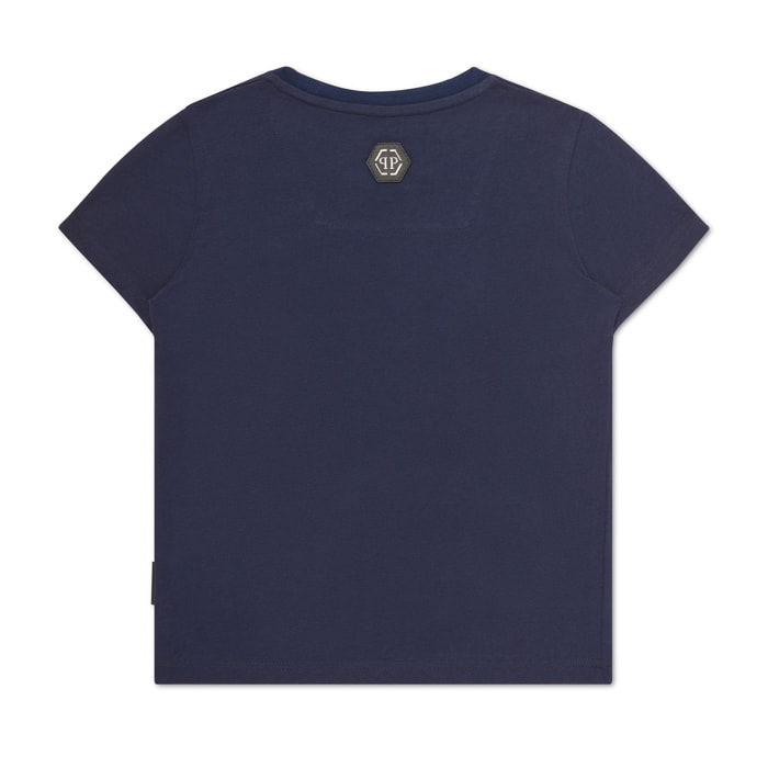 PHILIPP PLEIN T-Shirt Round Neck Ss SMILE