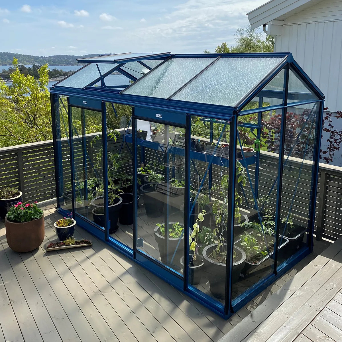 Serre en verre PICCOLO - 4,74 m2