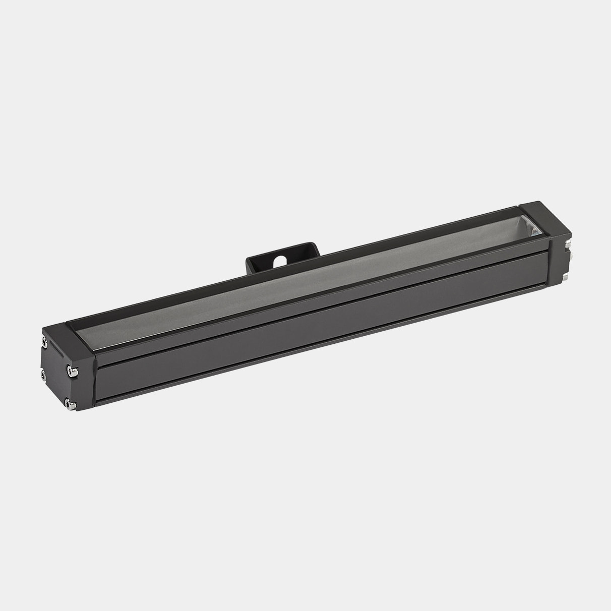 LEDS C4 Sistema Lineal IP65-IP67 Mex Surface Small LED 9.8 RGBW Gris Urbano para Exterior de Pared, Jardín, Terraza