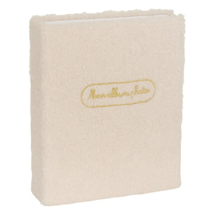 Album-photo Pika 18,5x23cm bouclette beige