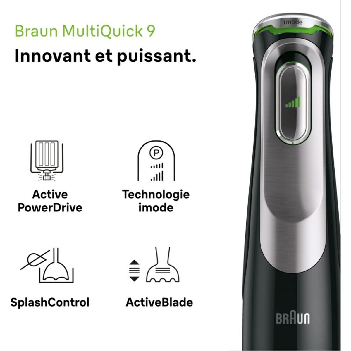 Mixeur BRAUN Multi Quick 9 MQ9147X