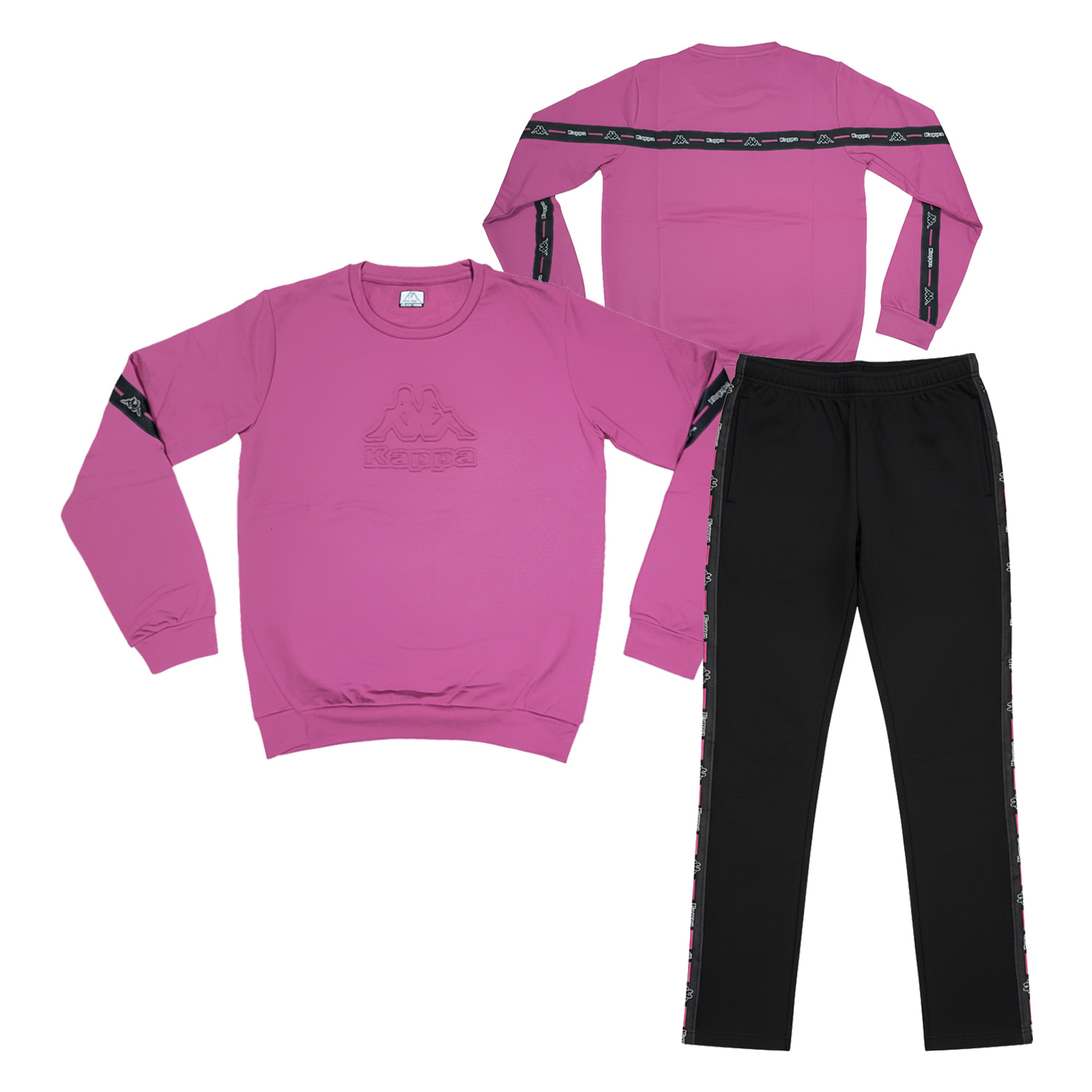 Tuta Ragazza KAPPA 8 - 16 Anni Cotone Felpato