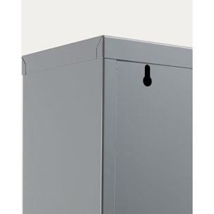 Zapatero Ode 50 x 136 cm 4 puertas gris