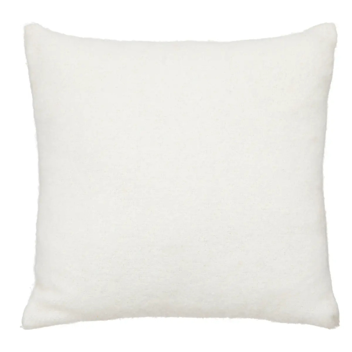 Coussin "Kodi" 45x45cm blanc ivoire