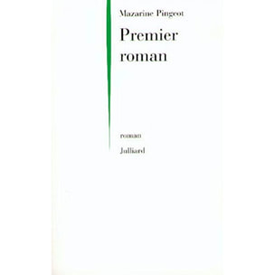 Pingeot, Mazarine | Premier Roman | Livre d'occasion