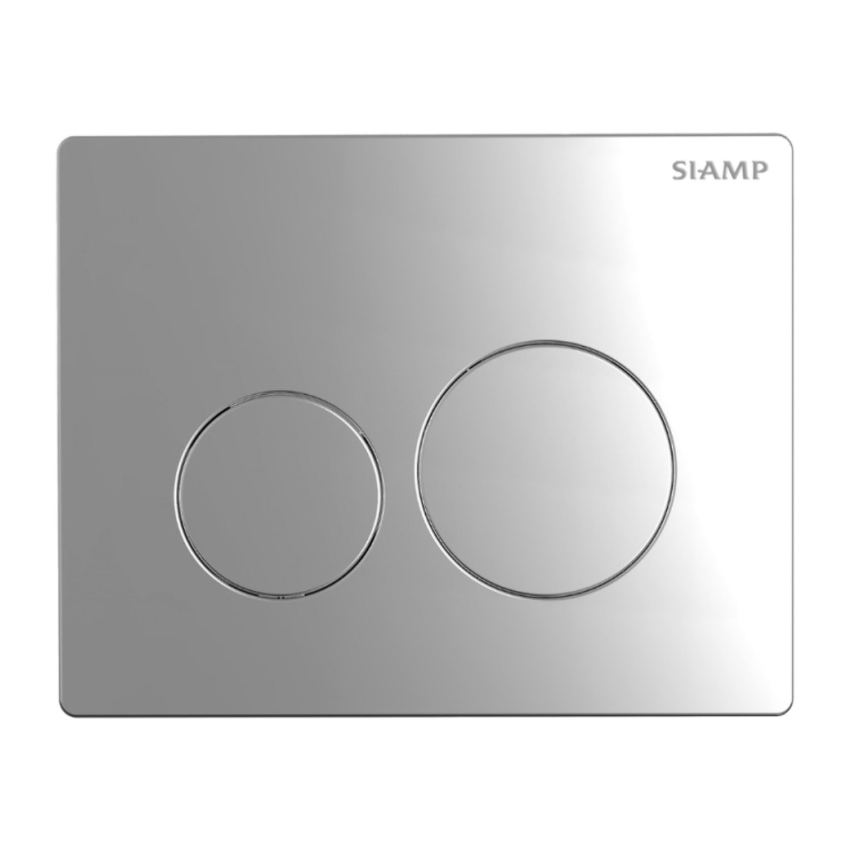 Plaque de commande SIAMP Sphère Ingenio chromé
