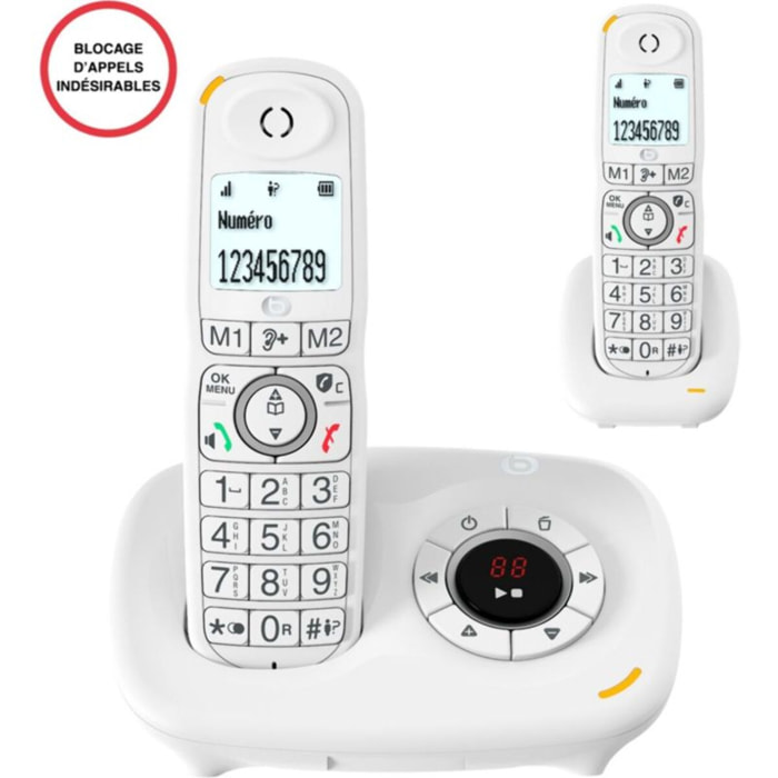 Téléphone sans fil ESSENTIELB BRIO DUO Rép