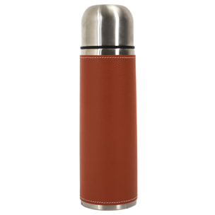 Bouteille De Transport Iso Faux Cuir 500ml