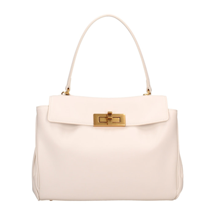 Borsa a mano da donna Made in Italy - Modello Padova - 100% pelle - 28.0 x 19.0 x 8.0 cm