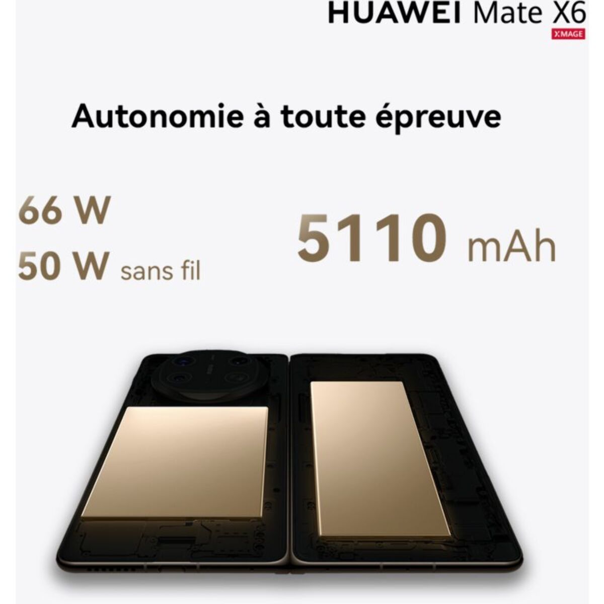 Smartphone HUAWEI Mate X6 Nebula Rouge