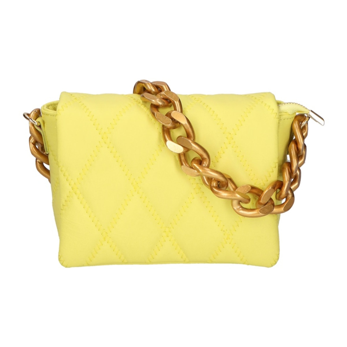 Borsa a mano da donna - Modello Lunara - Vera pelle - 20.0 x 14.0 x 6.5 cm