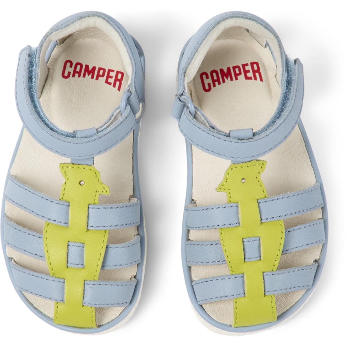 CAMPER Miko - Sandalias Azul Infantil Unisex