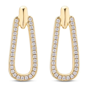 Pendiente Prosperity Topaz BLANCO U