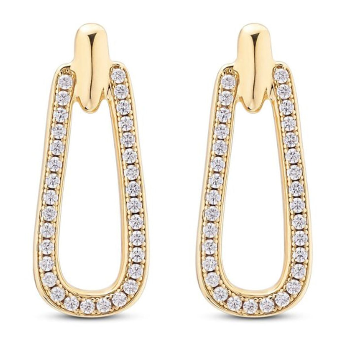 Pendiente Prosperity Topaz BLANCO U