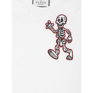 PHILIPP PLEIN T-Shirt Round Neck Ss SKULL