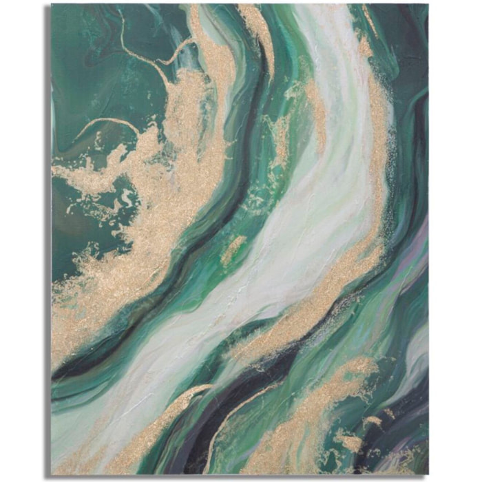 DIPINTO SU TELA GREENERY CM 80X2,8X100