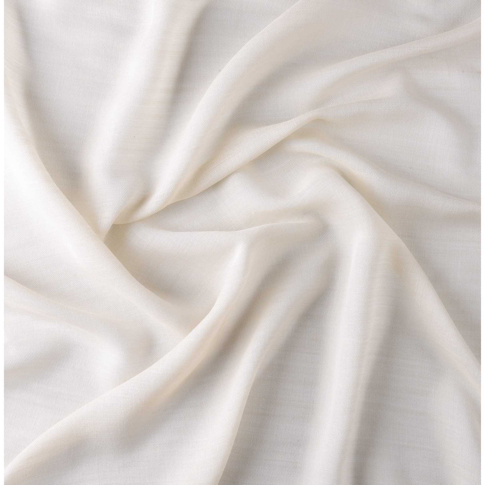 Tissu voile en laine - Ecru