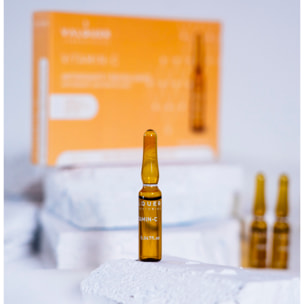 Valquer Pack Facial Vitamina C y Ácido Hialurónico - Serum 30 ml y Ampollas 5 x 2 ml