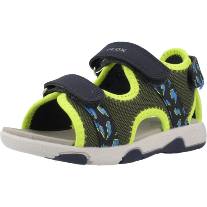 Sandalias Niño de la marca GEOX  modelo B SANDAL MULTY BOY VERDE