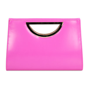 Pochette fucsia abrasivata