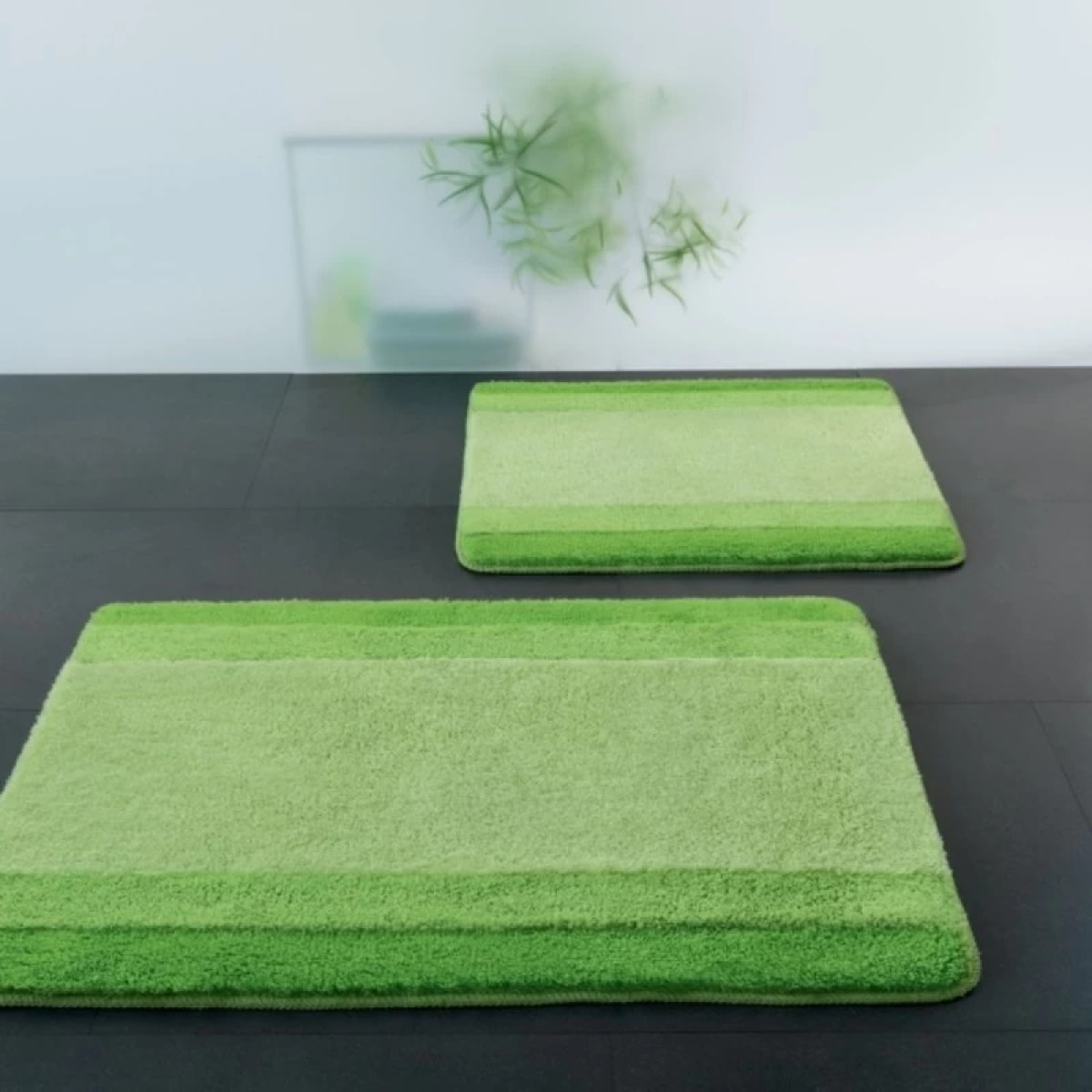 Tapis de bain Polyester BALANCE 55x65cm Vert Kiwi Spirella