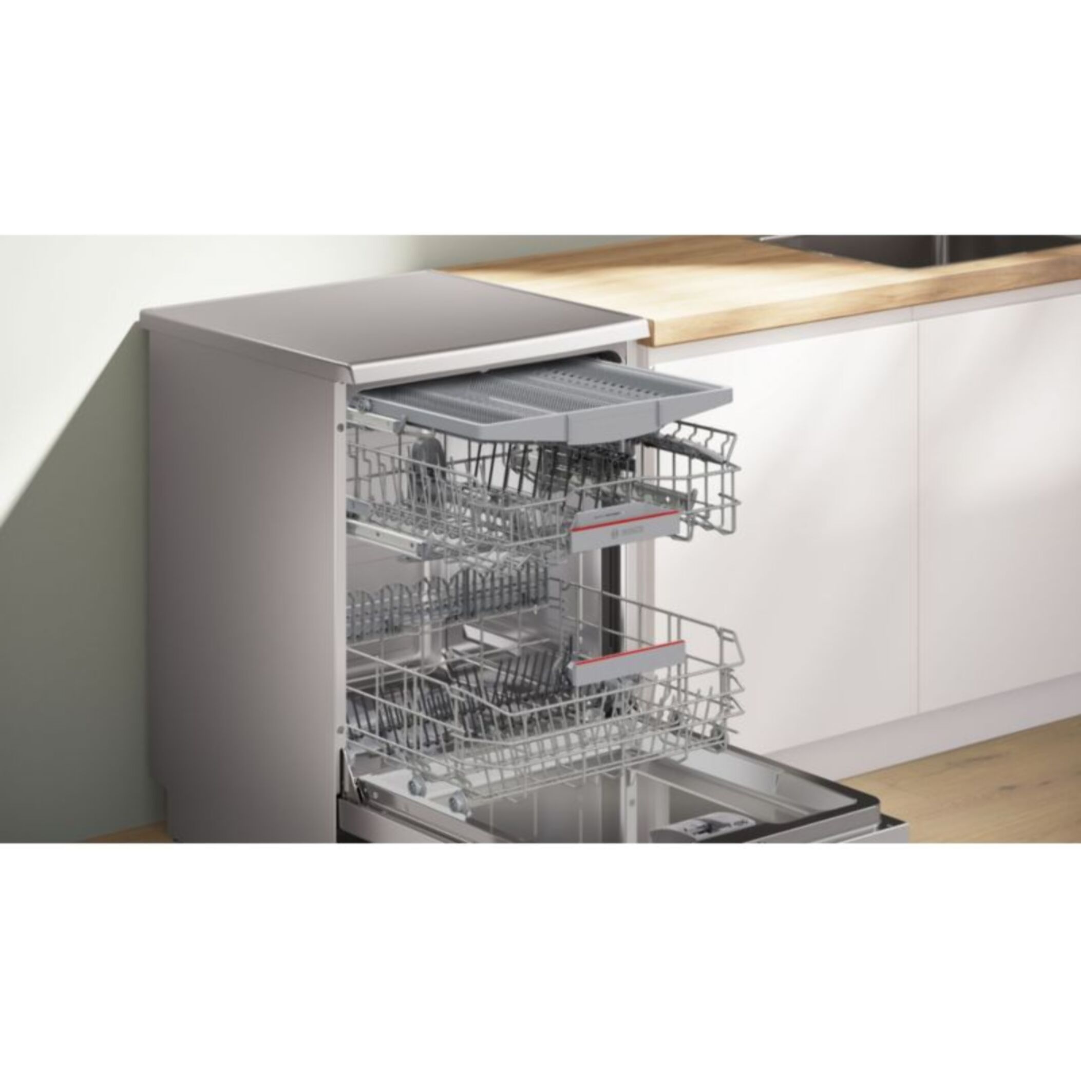 Lave vaisselle 60 cm BOSCH SMS4ECI28F Série 4 SERENITY Silence Plus