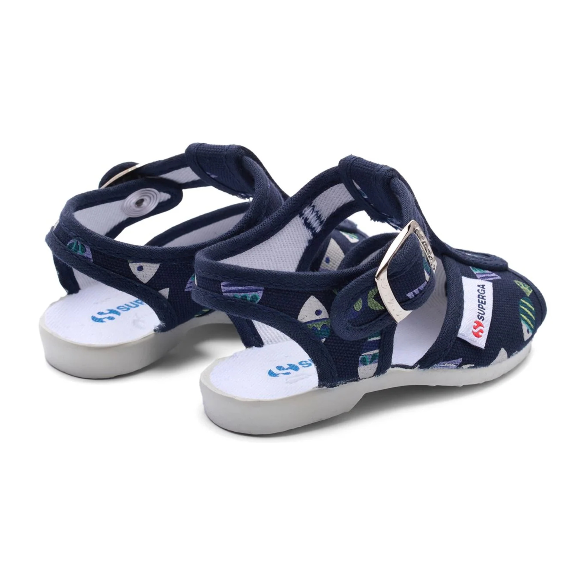 Sandali Superga Bambina Blu 1200 Candy Fish
