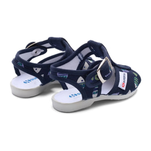 Sandali Superga Bambina Blu 1200 Candy Fish