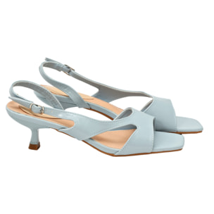 Sandali cinturino regolabile - tacco 6,0 cm