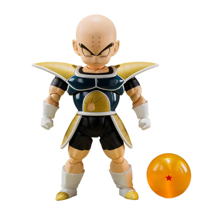 Dragon Ball Z S.h. Figuarts Figura Krillin vestitio da Battaglia 11 Cm Bandai