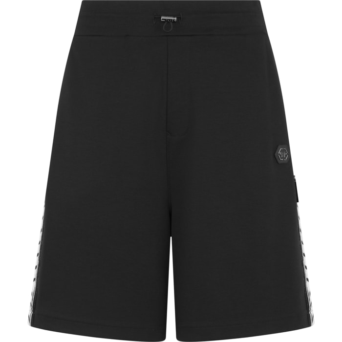 PHILIPP PLEIN Drawstring Shorts Plein Tennis