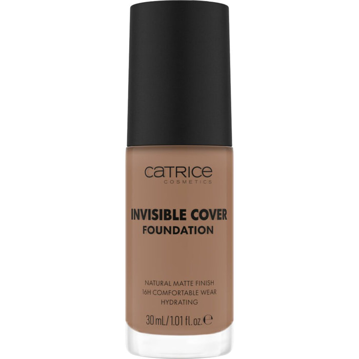 Invisible Cover Foundation - Fond de Teint Couvrant Invisible Fini Mat 30ml