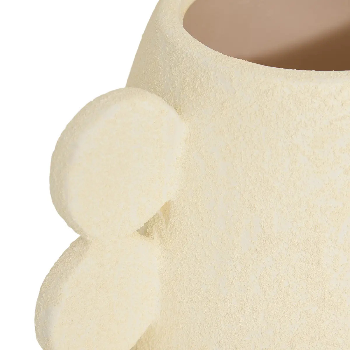 Vase en céramique Nyer crème