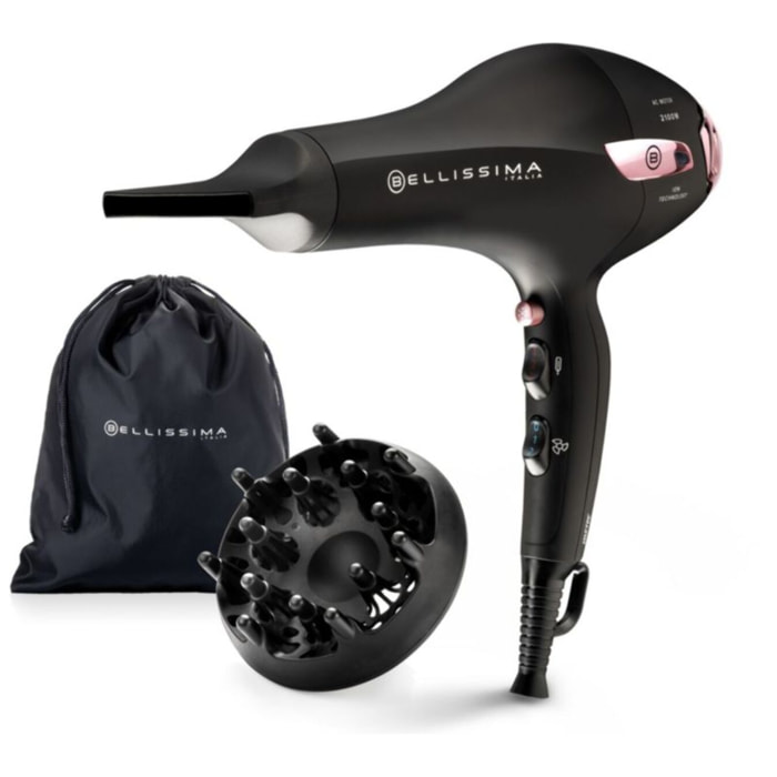 Sèche cheveux professionnel BELLISSIMA P7 3200
