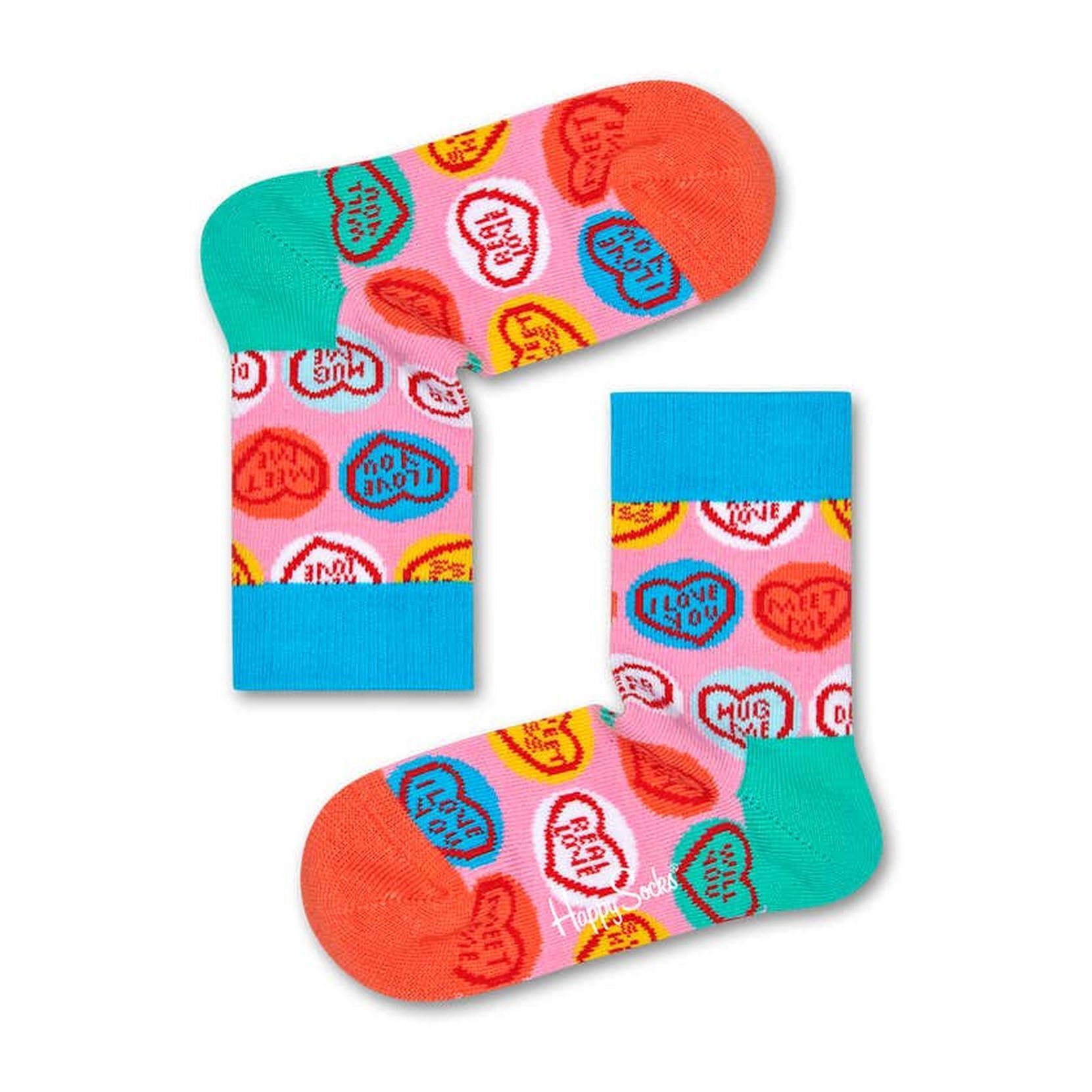 Calcetines kids 3-pack i heart you gift