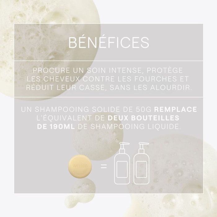 WELEDA - Shampooing solide Réparation et Soin - 50g