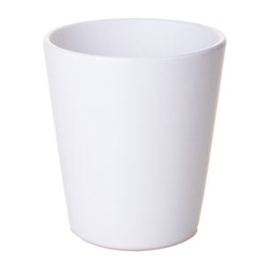 Vaso Orchidea diametro 12X14 Cm - Pezzi 6 - 12X14X12cm - Colore: Bianco - Bianchi Dino - Decori Casa E Complementi