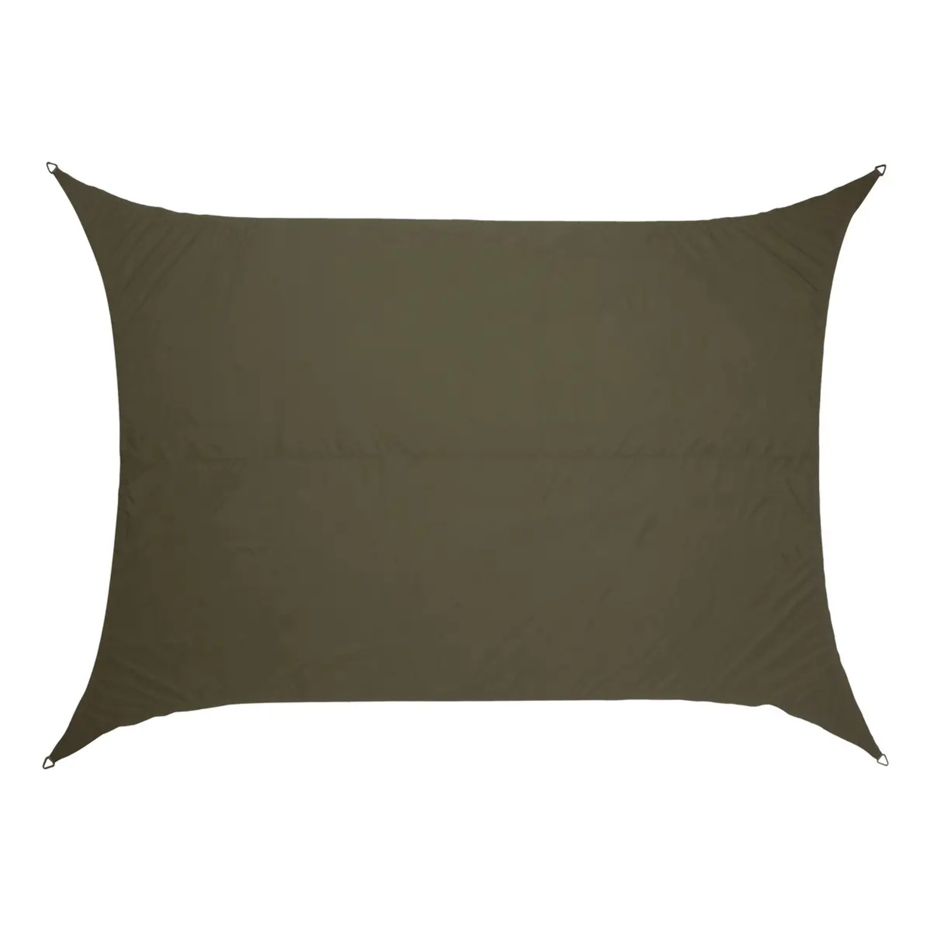 Voile d'ombrage Elyora 4x3m vert laurier