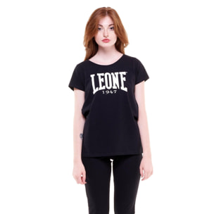 T-shirt da donna maniche corte logo grande Welcome Back