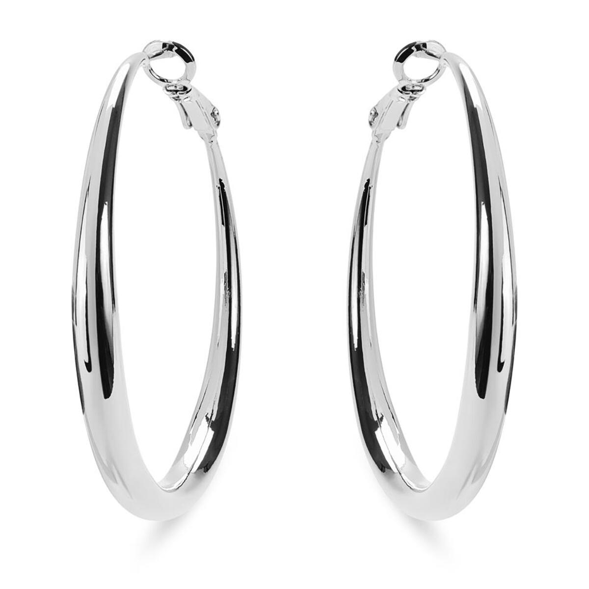 Pendientes Lux by Lux acabados en Rodio