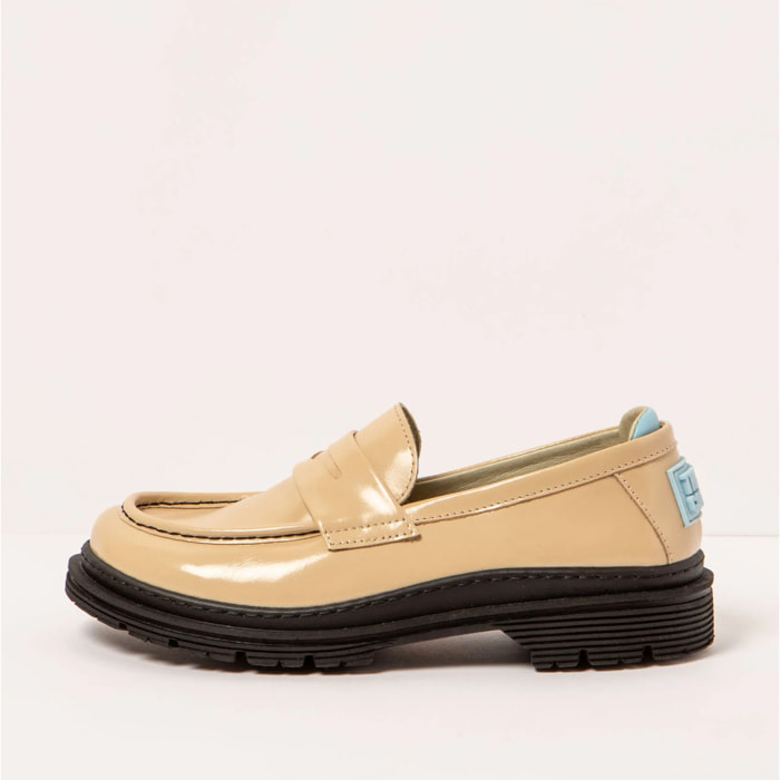 Zapatos 1902 NAPPA SHINNY CHAMPAGNE/BIRMINGHAM color Champagne