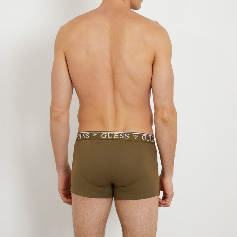 Boxer Barney - coton - kaki